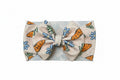 Floral Carrot Bow