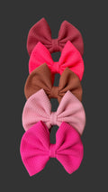 Solid Bows: Pink