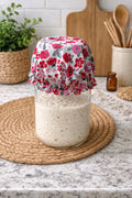 Mason Jar Cover: Valentine Floral