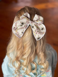 Fable Bow: Vintage Floral Bee