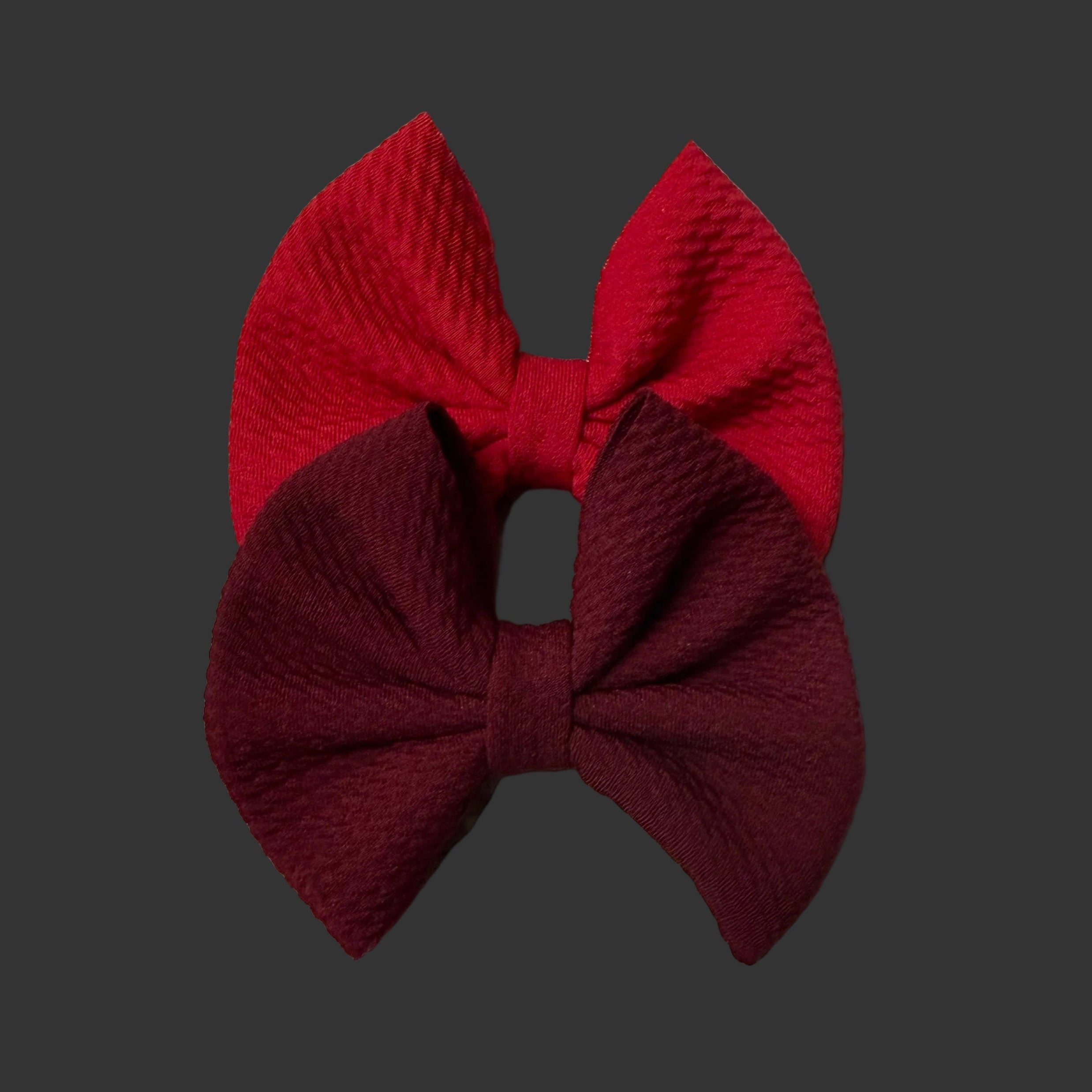 Solid Bows: Red